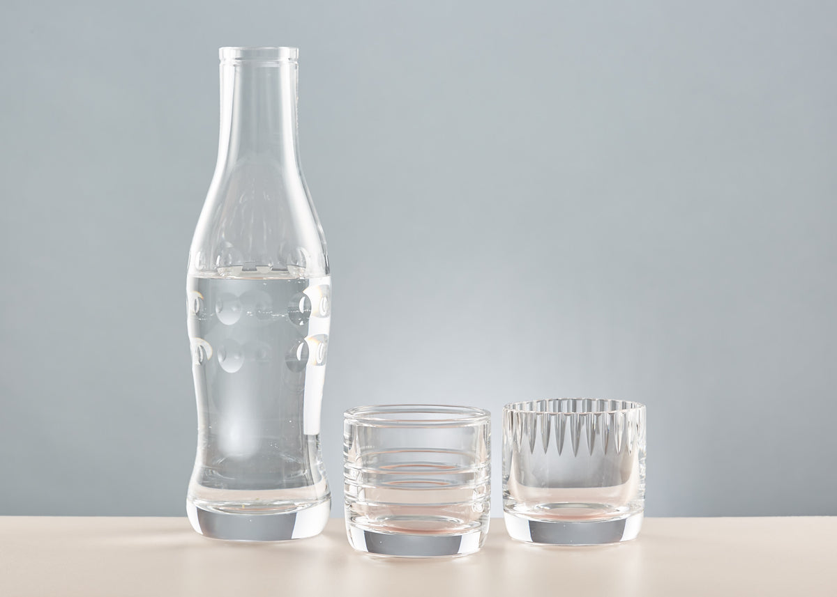 Dot Cut Crystal Pop Bottle
