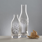 Daisy Cut Crystal Milk Bottle