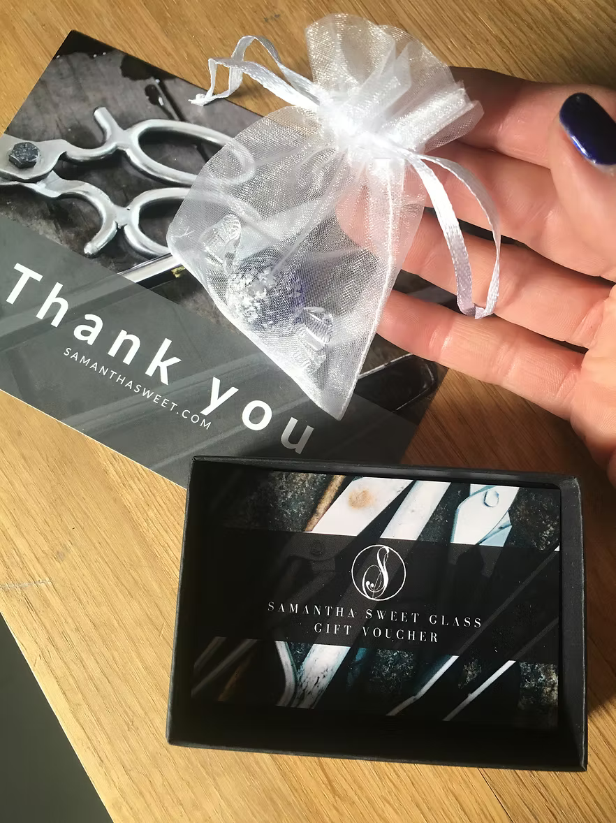 Glassblowing Lesson Gift Voucher